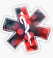 star of life bokeh Sticker