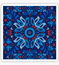 Folk Floral Tale Sticker