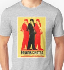 Frank Sinatra Letterpress Poster Unisex T-Shirt
