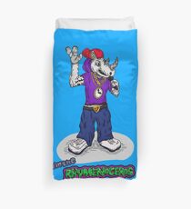 FLIGHT OF THE CONCHORDS - THE HIPHOPOPOTAMUS AND THE RHYMENOCEROS - THE RHYMENOCEROS VERSION 2 Duvet Cover