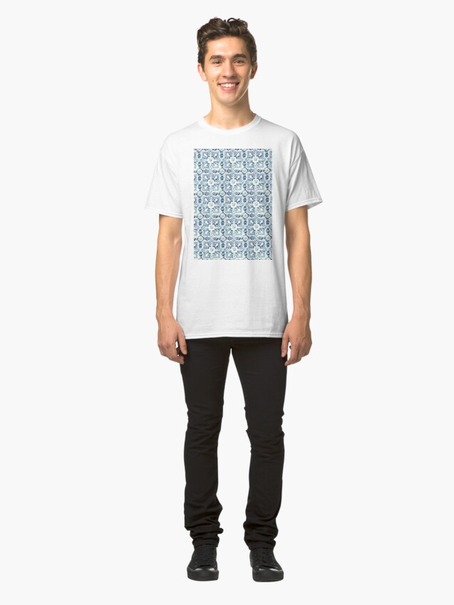 Alternate view of Portuguese Azulejos VIII Classic T-Shirt