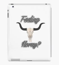 Feeling Horny? iPad Case/Skin