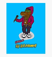 FLIGHT OF THE CONCHORDS - THE HIPHOPOPOTAMUS AND THE RHYMENOCEROS - THE HIPHOPOPOTAMUS VERSION 2 Photographic Print