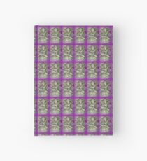 purple dancing yogini Hardcover Journal