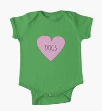 DOG LOVE One Piece - Short Sleeve
