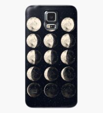 Moon Cycle Case/Skin for Samsung Galaxy