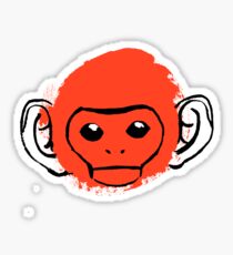 Monkey Sticker