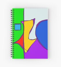 Geographischer Sommer Spiralblock