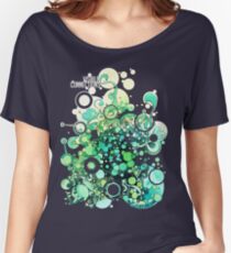 Visible Connections - Watercolor and Pen Art Women's Relaxed Fit T-Shirt
