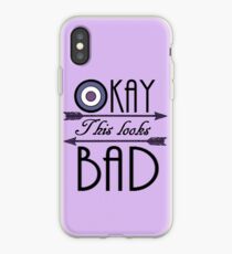 Okay... This looks bad iPhone Case