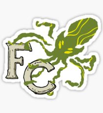 Four Corners tiny crest - for dark backgrounds Sticker