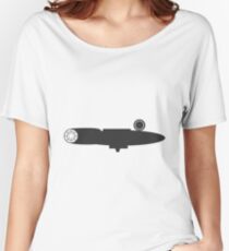 Minimal Millenium Falcon Women's Relaxed Fit T-Shirt