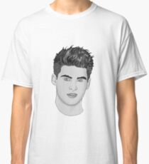 Camiseta clásica Cody Christian - Blanco y Negro
