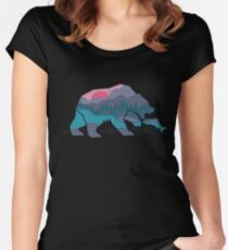 Bear Country Women's Fitted Scoop T-Shirt
