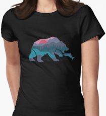 Camiseta entallada para mujer Bear Country
