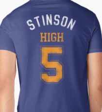 STINSON HIGH 5 (second version) Men's V-Neck T-Shirt