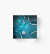 Radom Blue 2 Acrylic Block