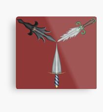Dagger Dagger Dagger Metal Print