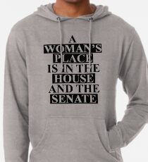 Sudadera con capucha ligera El lugar de una mujer ...