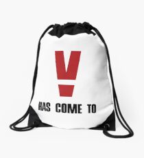 V Has Come To - Metal Gear Solid V Drawstring Bag