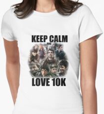 Keep Calm and Love 10K - Z Nation Shirt Women's Fitted T-Shirt