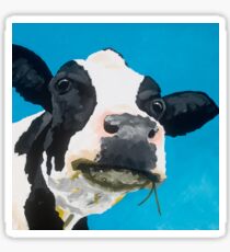 Margot - The Relaxed Cow Sticker