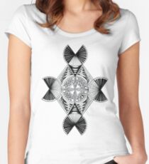 Psychedelic Women's Fitted Scoop T-Shirt