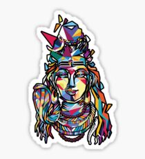 Shiva the God Sticker