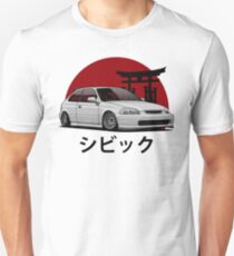 Civic EK (white) Unisex T-Shirt