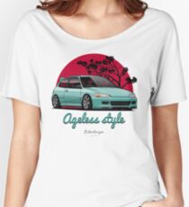 Ageless Style Civic EG (aquamarine) Women's Relaxed Fit T-Shirt