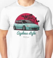 Ageless Style Civic EG (aquamarine) Unisex T-Shirt