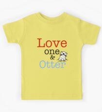 Liebe One & Otter Kinder T-Shirt