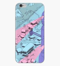 Alien Robot Attack iPhone Case