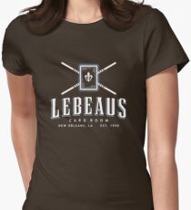 Lebeau's Card Room - New Orleans, LA Women's Fitted T-Shirt