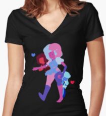 Made of Love Women's Fitted V-Neck T-Shirt