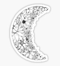 Crescent Moon Sticker