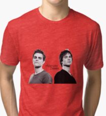 Camiseta de tejido mixto Los diarios de vampiros Salvatore Brothers