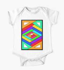 CA-Muster Baby Body Kurzarm