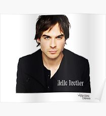 The vampire diaries Damon Salvatore Poster