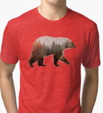 Bear Tri-blend T-Shirt