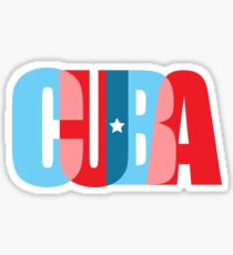 CUBA Sticker