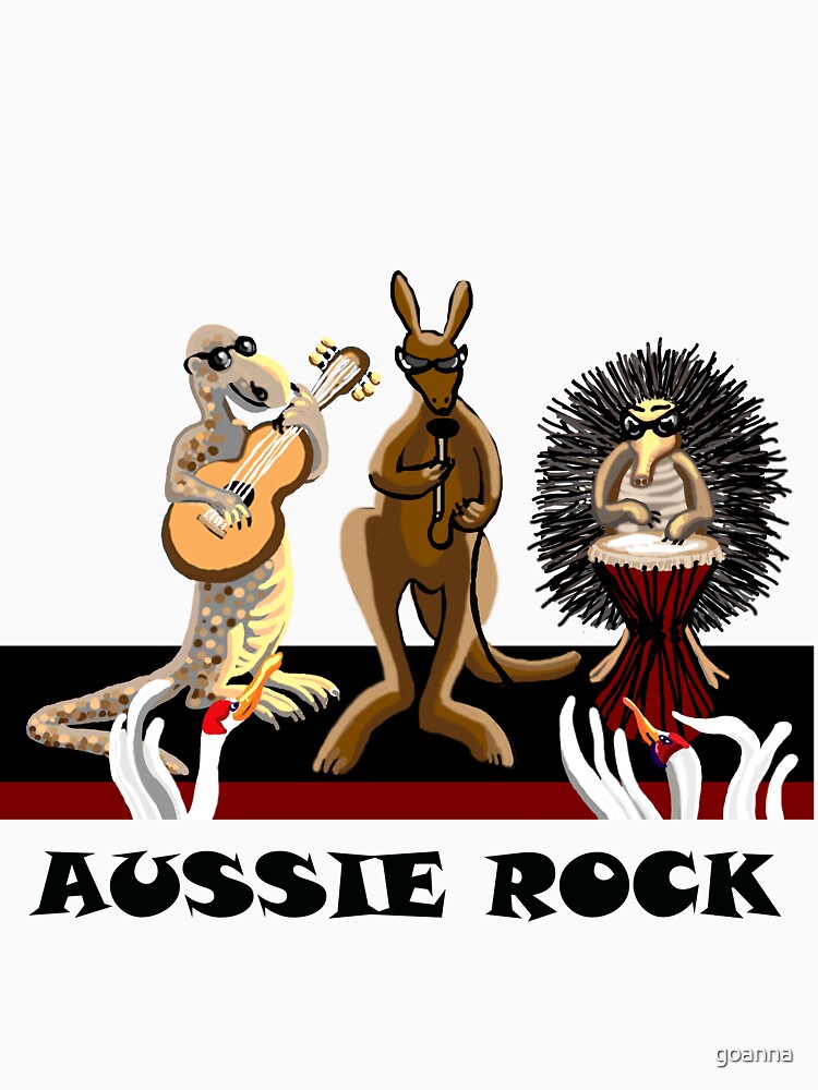 "Aussie Rock" Tshirt by goanna Redbubble