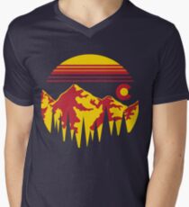Colorado Skies Men's V-Neck T-Shirt
