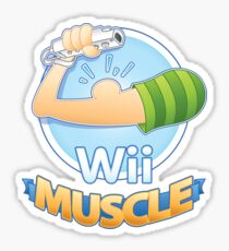 Wii Muscle Sticker