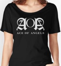 Kpop - AoA Shirt (White) Women's Relaxed Fit T-Shirt
