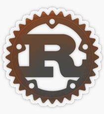 Rost Transparenter Sticker