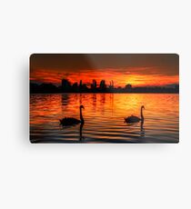Swan River Perth Metal Print