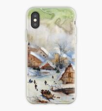 Christmas carols iPhone Case