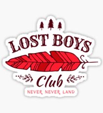 Lost Boys Club // Peter Pan Sticker