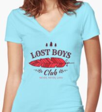 Camiseta entallada de cuello en V Lost Boys Club // Peter Pan